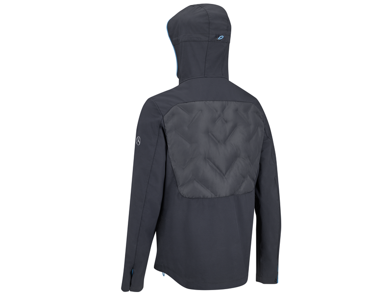 Hybridjacke Herren, blau / schwarz, B669588800
