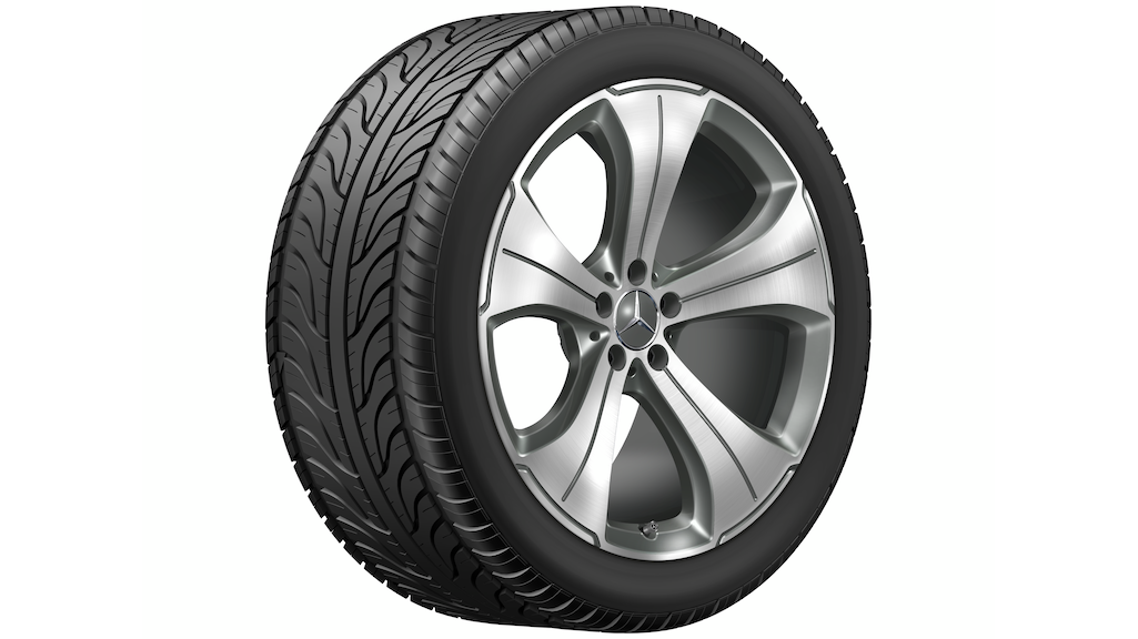 5-Speichen-Rad Grau Himalaya Glanzgedreht, Pirelli, Scorpion Winter MO, 21", Winter, Q4403017119300J2023