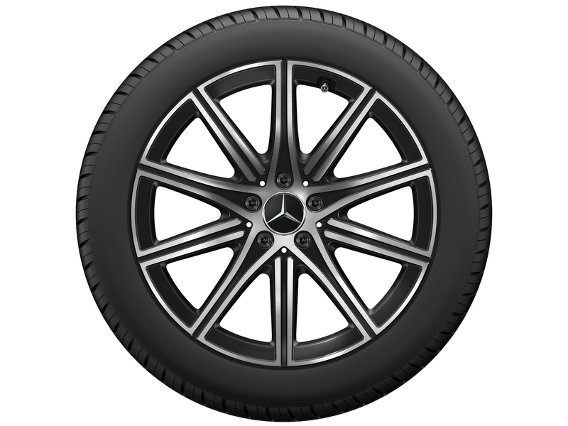 10-spaaks velg zwart gepolijst, Hankook, Ventus S1 Evo3 MO, 255/45 R19 104Y XL, zomer, Q4402431100700J2020