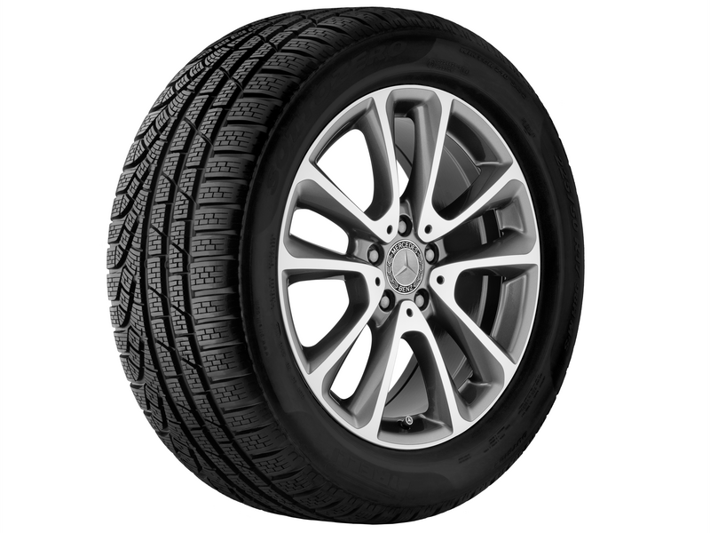 Cerchio a 5 doppie razze, Classe E, Pirelli, W SottoZero 3 MO, 275/40 R18/103V, Inverno, Q440141713130