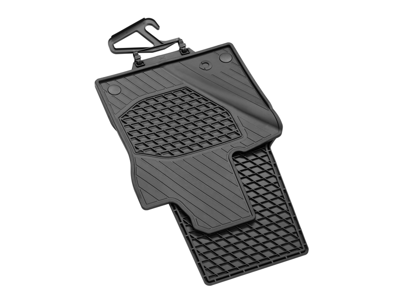 All-weather mats, driver/passenger mat, 2-piece, smart, black, A45368017059G33