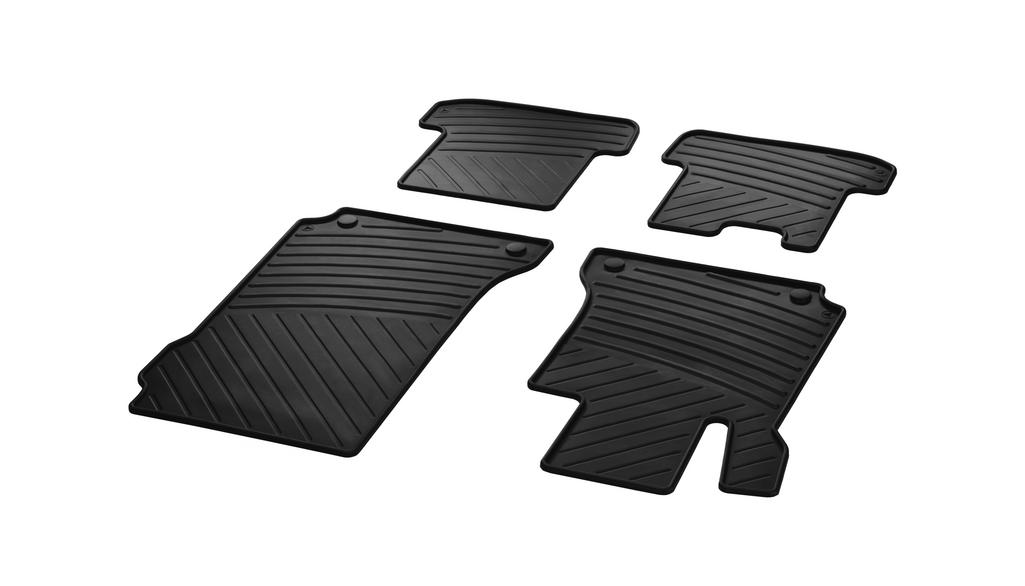 All-weather mats CLASSIC, set, 4-piece, E-Class/ C-Class, black, A20768056019G33