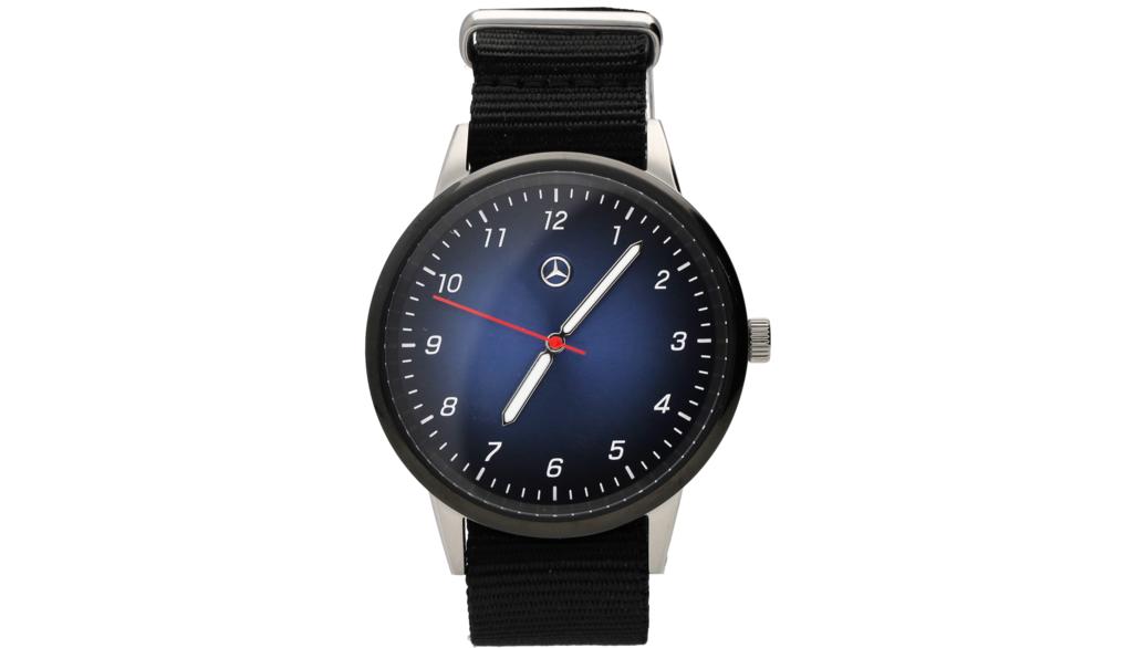 Orologio da polso da uomo, nero/blu/argento, B66959722 Orologio da polso da uomo, nero/blu/argento, B66959722
