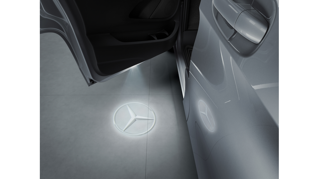 LED Logoprojektor, Mercedes Stern, Sprinter/ V-Klasse/EQV/ Vito/eVito, A4478200302