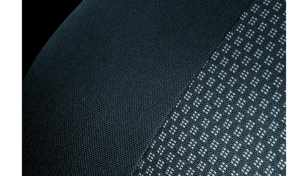 Seat cover, single seat, left, without thorax sidebag, Sprinter, black, B66560922