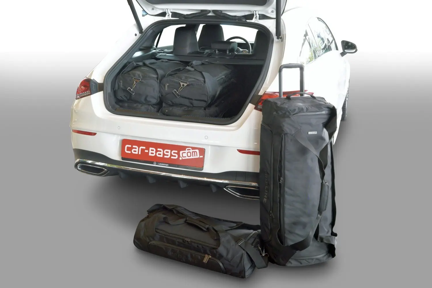 Set di borse da viaggio per Mercedes-Benz CLA Shooting Brake (X118) 2019-today Estate Pro.Line - Nero, CB-M24201SP