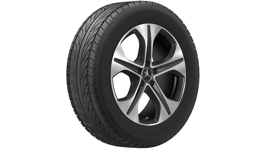 5-Loch-Rad, 48,3 cm (19 Zoll), Aero, 235/60 R19/, schwarz, A44940160007X23