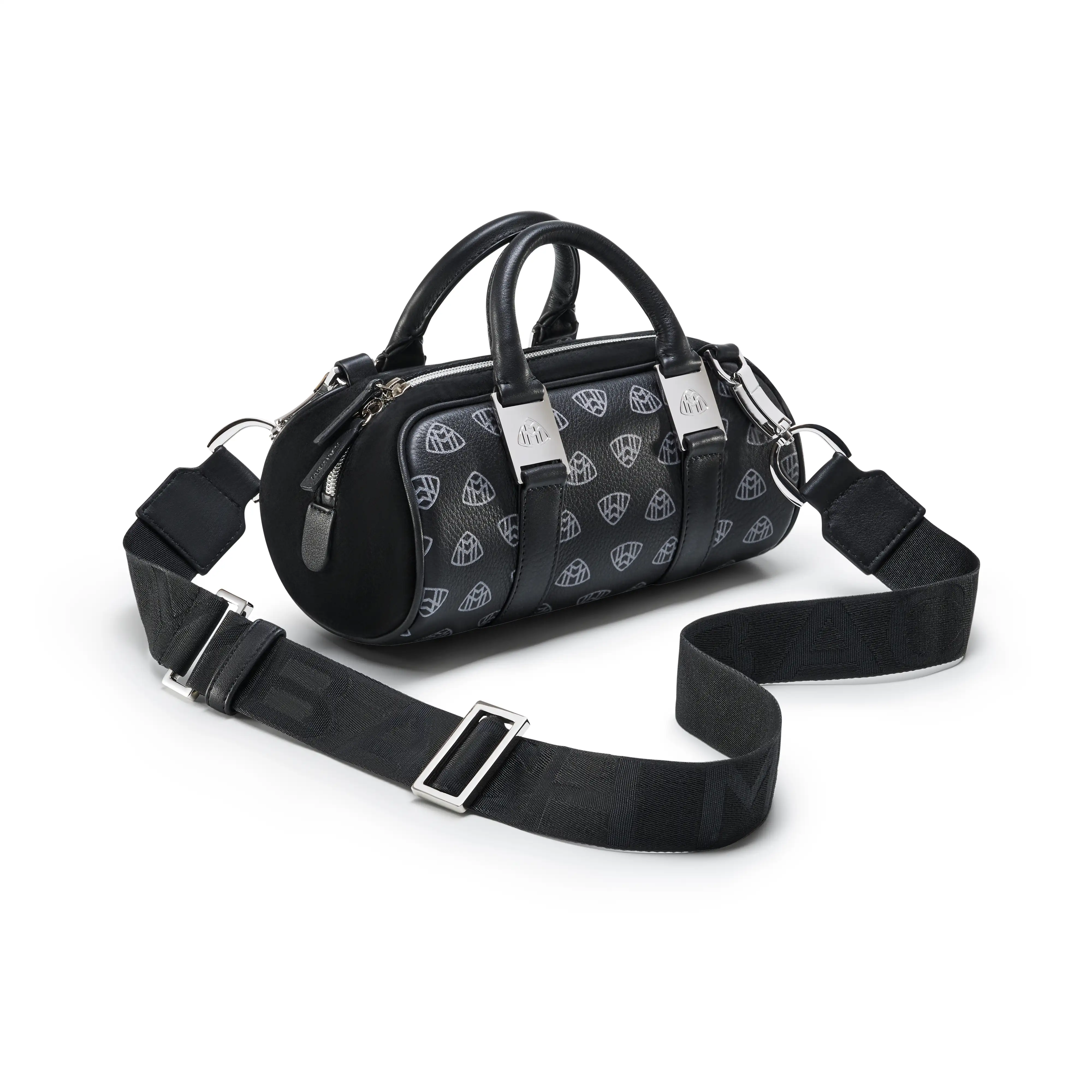 Handtasche Damen, Mercedes-Maybach, schwarz, Leder, B67960427