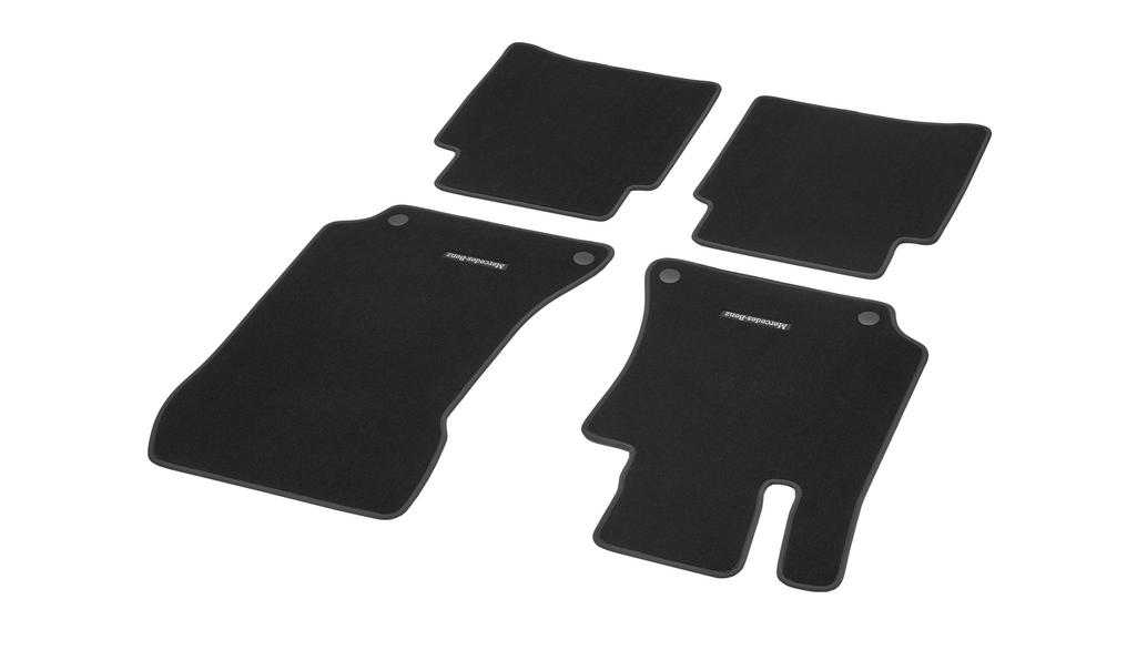 Veloursmatten CLASSIC, Satz, 4-teilig, E-Klasse/ CLS, schwarz, A21268088019J74