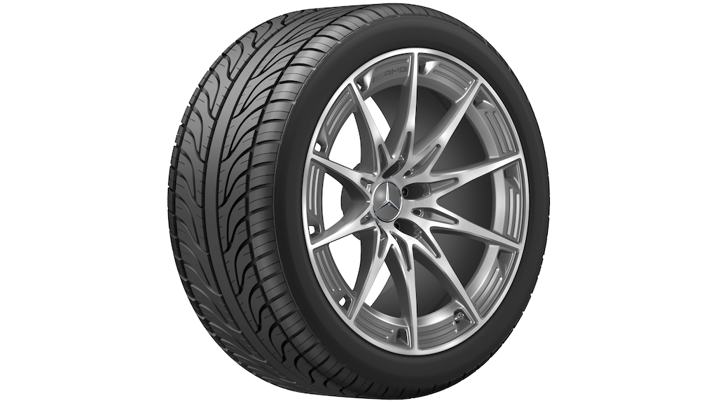 AMG 10-Speichen-Rad, glanzgedreht, AMG GT, 305/35 R20/, tantalgrau, A19240110007Y51
