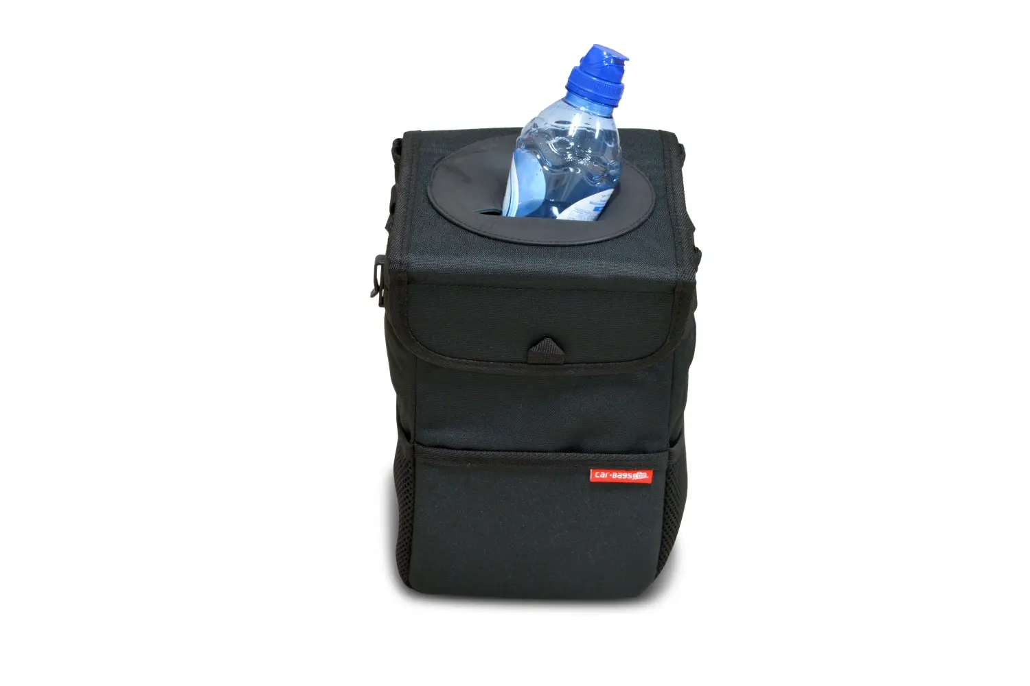 Vuilnisbak voor in de auto - 16x25x15 cm, zwart, CB-TRASHBAG1