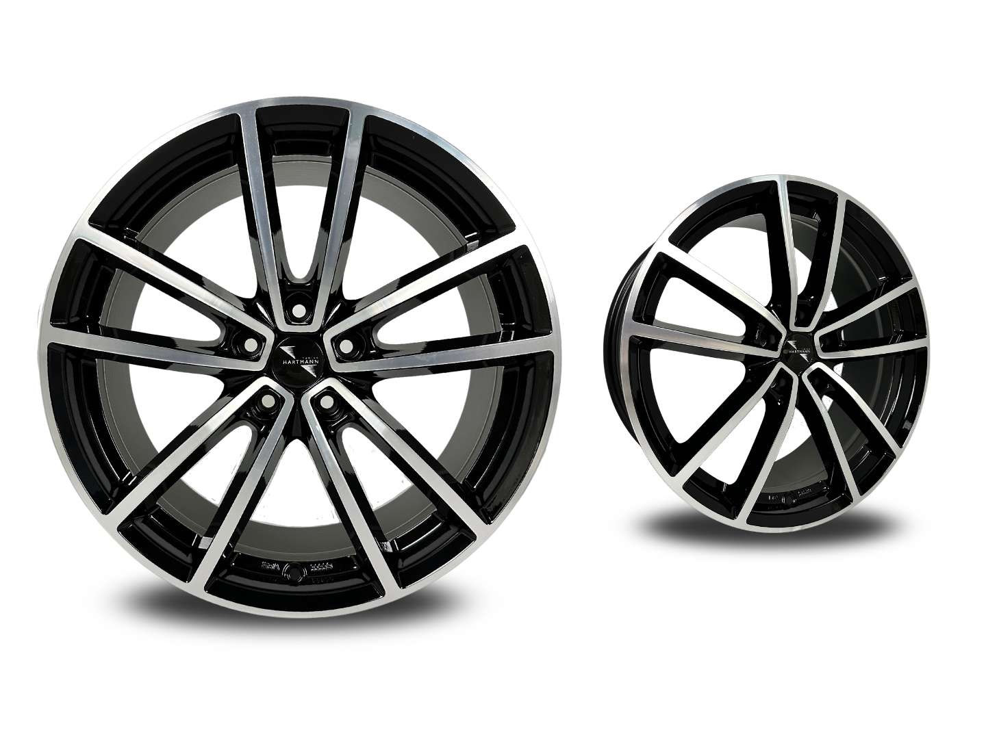 DOX 2 - 19 Zoll Alufelge in schwarz poliert für Citan 420, VS-420_40_101_2_19 DOX 2 - 19 Zoll Alufelge in schwarz poliert für Citan 420, VS-420_40_101_2_19