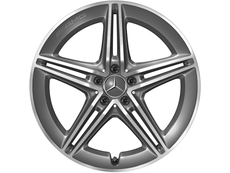 AMG 5-twin-spoke wheel, tantalum gray, Michelin, Pilot Alpin 5 MO1, 265/40 R20 104W XL, winter, Q440141511890