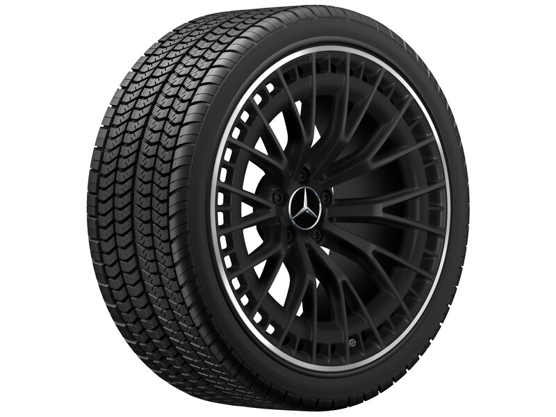 AMG Leichtmetallrad, im Y-Speichen-Design, 50,8 cm (20 Zoll), Felgenhorn glanzgedreht, CLE, 295/30 R20/, schwarz matt, A23640130007X71