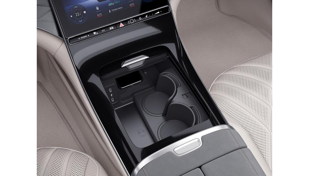 Cup holder, center console, EQS/ EQE, black, A2978109000 Cup holder, center console, EQS/ EQE, black, A2978109000