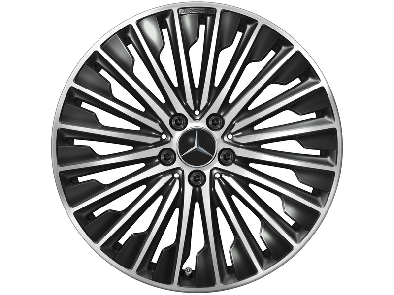 AMG multi-spoke wheel, 48.3 cm (19-inch), high-sheen, CLE, 275/35 R19/, black, A23640120007X23