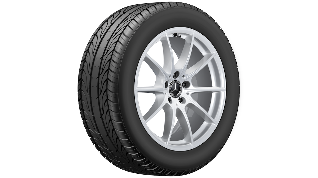 10-Speichen-Rad Vanadiumsilber