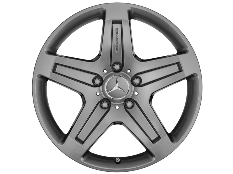 AMG 5-spoke wheel titanium gray, Dunlop, Grandtrek WT M3 MO, 265/55 R19 109H XL, Winter, Q440301210370