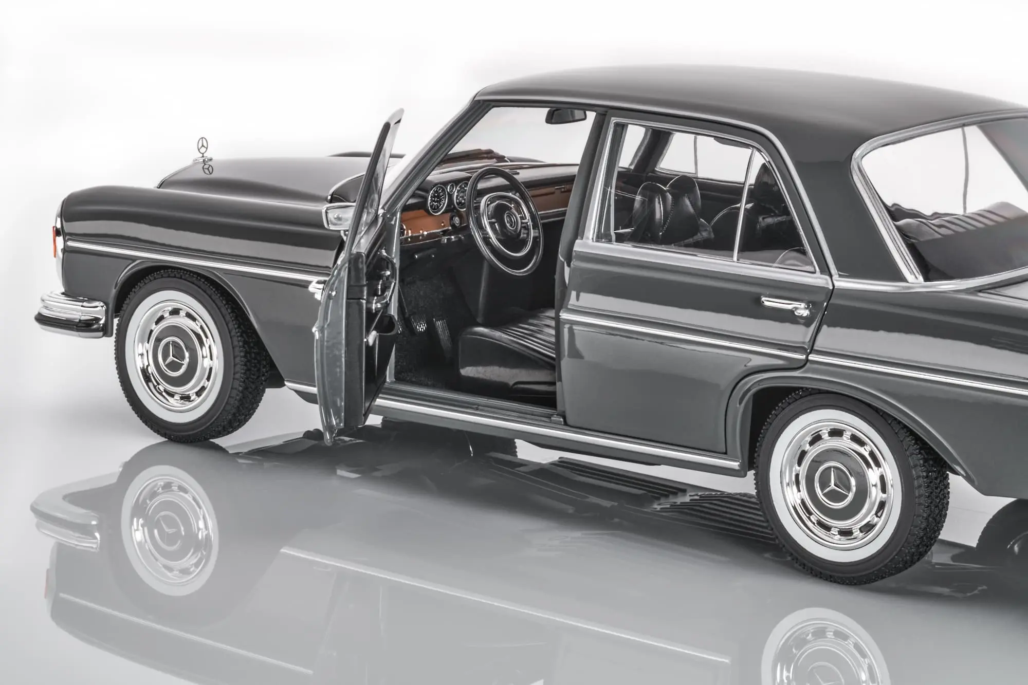 Modellauto: 280 SE W 108 (1968-1972), arabergrau, Norev, 1:18, B66040718
