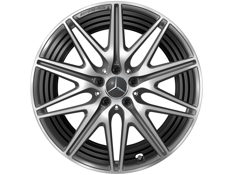 AMG 10-spoke wheel, 50.8 cm (20-inch), high-sheen, AMG GT, 305/35 R20/, tantalum gray, A1924001100