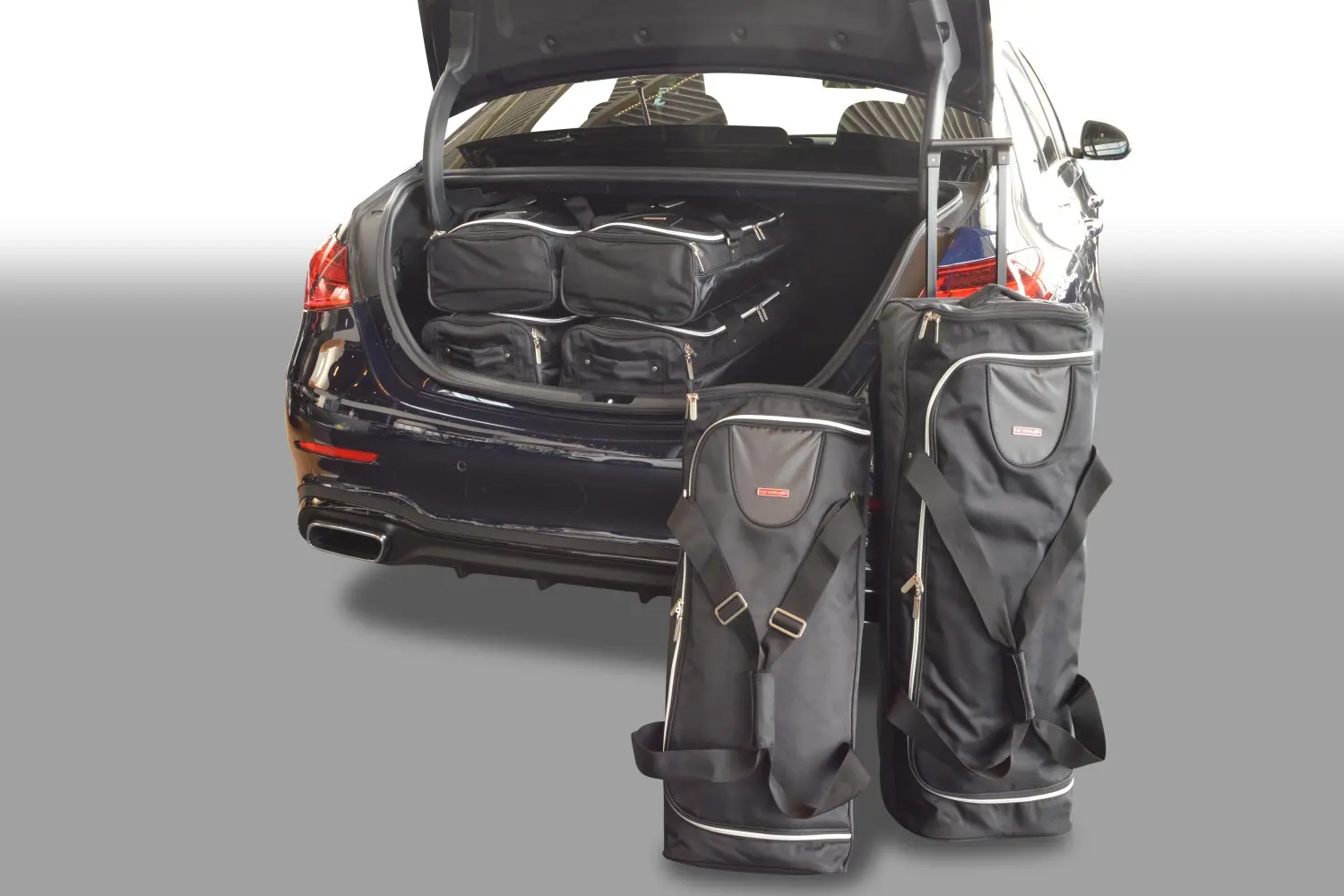 Travel bag set suitable for Mercedes-Benz C-Class (W206) 2021-today 4-door sedan - black, CB-M25301S Travel bag set suitable for Mercedes-Benz C-Class (W206) 2021-today 4-door sedan - black, CB-M25301S