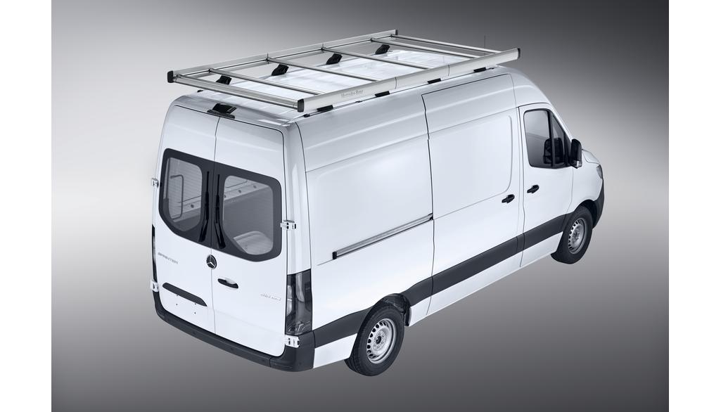 Loading roller, for roof rack and load basket, variable, Sprinter, silver-colored, A9078511100 Loading roller, for roof rack and load basket, variable, Sprinter, silver-colored, A9078511100