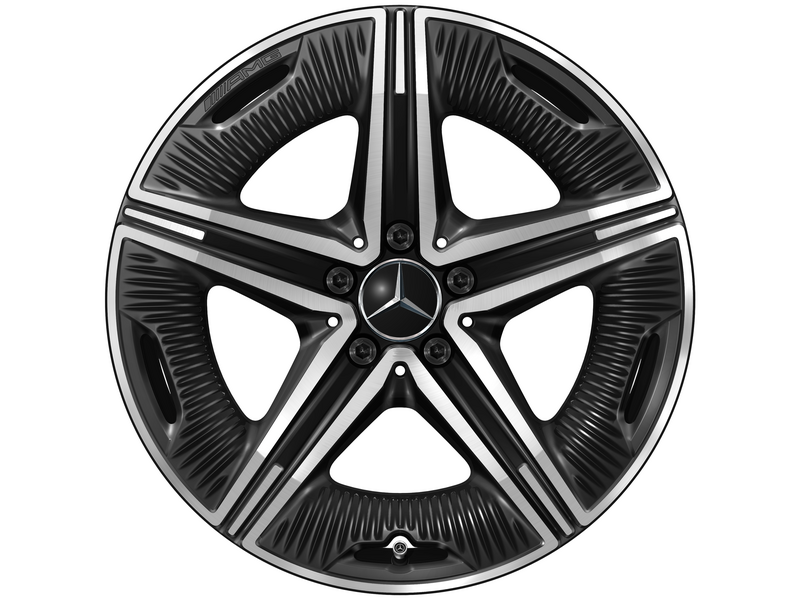 AMG 5-twin-spoke wheel, gloss black, Pirelli, W SottoZero 3 MO, 255/45 R19 104V XL, winter, Q440141715680