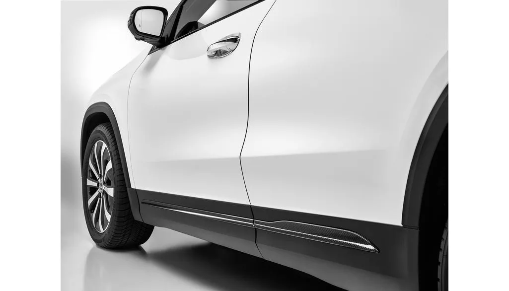 Seitenzierleiste, Carbon-Style, GLA/ EQA, A2477251401 Seitenzierleiste, Carbon-Style, GLA/ EQA, A2477251401