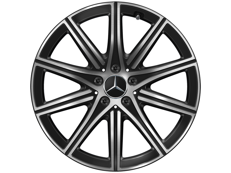 10-spaaks velg zwart gepolijst, Hankook, Ventus S1 Evo3 MO, 255/45 R19 104Y XL, zomer, Q4402431100700J2020