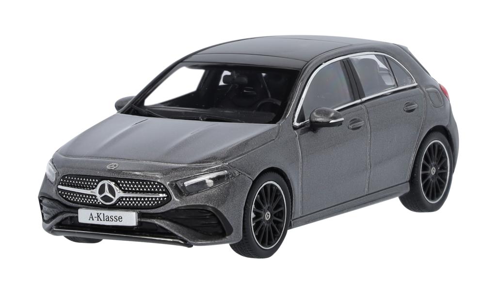 Model car: A-Class, compact saloon, AMG Line, W177, sunshine yellow / mountaingrey, B66961046 Model car: A-Class, compact saloon, AMG Line, W177, sunshine yellow / mountaingrey, B66961046