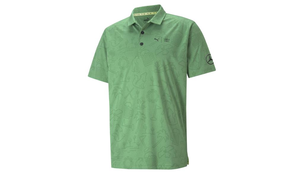 Golf-Poloshirt Herren, grün, B66450550
