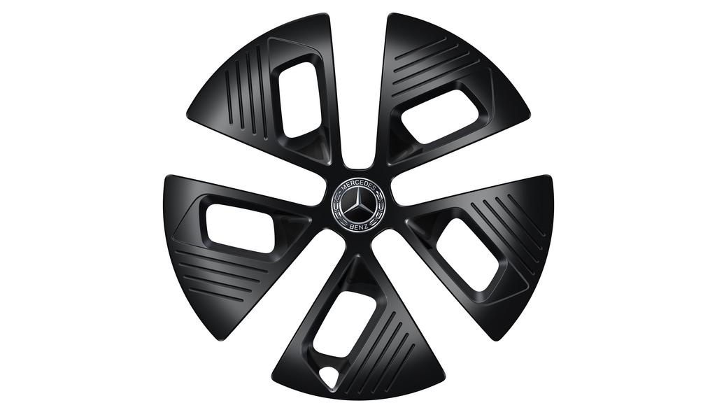 Wheel trim, for alloy wheels, EQS, black, A29640013009040