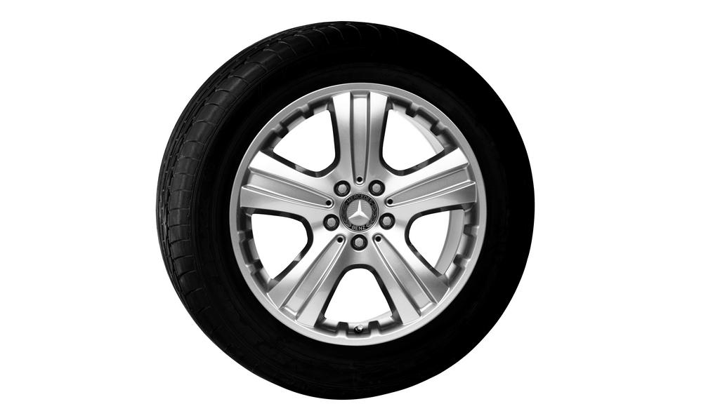 Cerchio a 5 razze, 45,7 cm (18 pollici), GL-GLS, 265/60 R18/, argento titanio, B66474564 Cerchio a 5 razze, 45,7 cm (18 pollici), GL-GLS, 265/60 R18/, argento titanio, B66474564