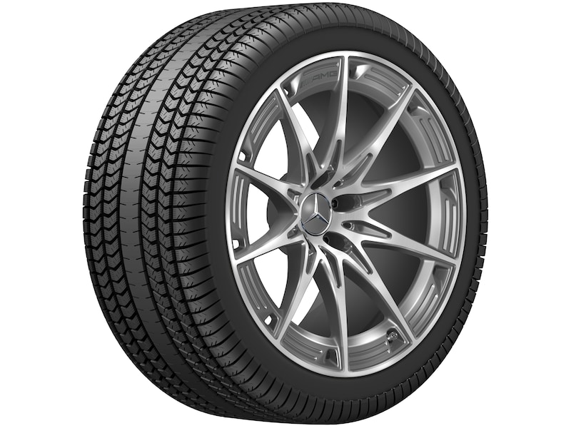 AMG 10-Speichen-Rad, glanzgedreht, AMG GT, 305/35 R20/, tantalgrau, A19240110007Y51