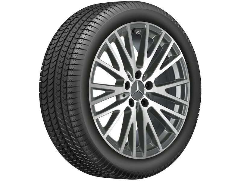 Y-spaaks velg, gepolijst, Hankook, Winter i*cept evo2 MO, 225/45 R18 91H, Winter, Q440143110100G22021