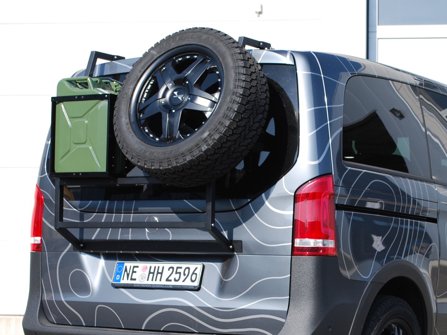 Heckgepäckträger VP Solid für Vito/V-Klasse 447, VS-'44777200 Heckgepäckträger VP Solid für Vito/V-Klasse 447, VS-'44777200