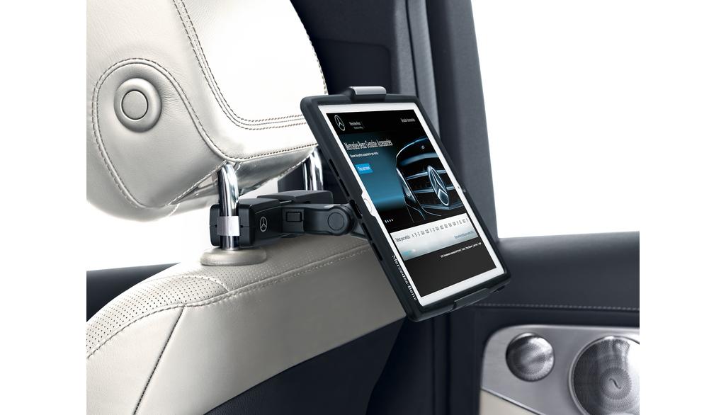 Halter für Tablet PC (Kopfstütze), Style & Travel Equipment, (u.a. S-Klasse/ GLC/ CLA), A0008272000 Halter für Tablet PC (Kopfstütze), Style & Travel Equipment, (u.a. S-Klasse/ GLC/ CLA), A0008272000