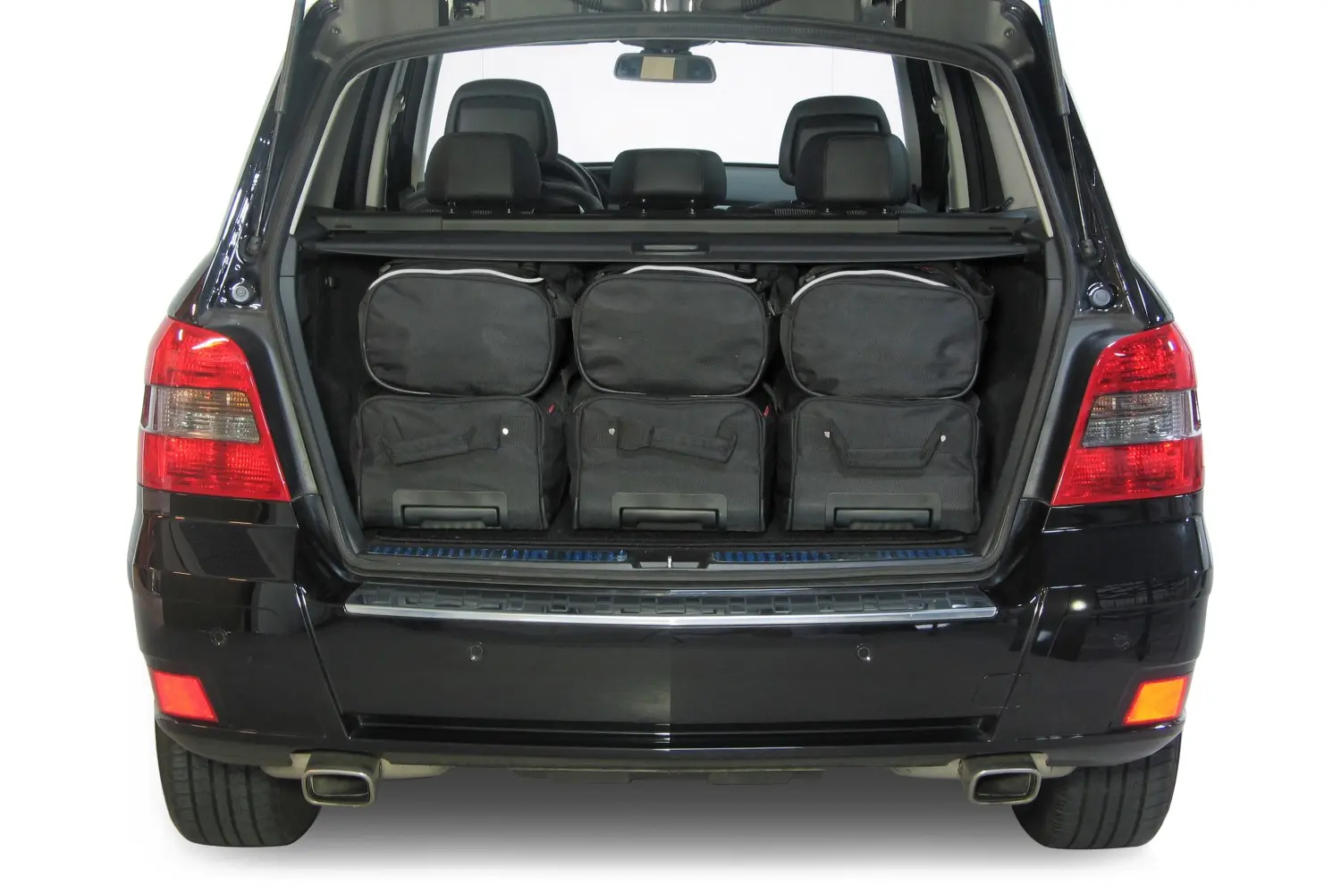 Reisetaschenset passend für Mercedes-Benz GLK (X204) 2008-2015 - Schwarz, CB-M20401S