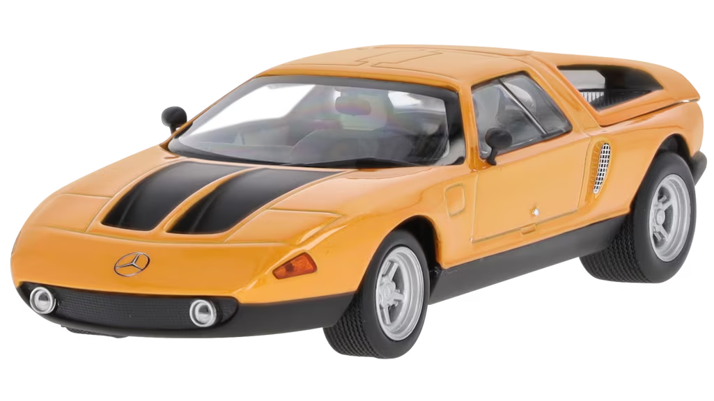 Model car: Experimental vehicle C 111 / II (1970), B66041069 Model car: Experimental vehicle C 111 / II (1970), B66041069