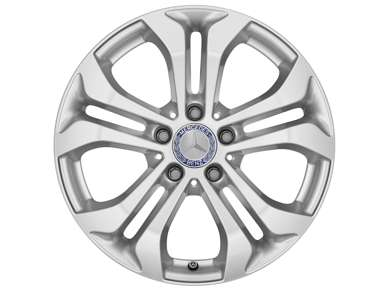 5-twin-spoke wheel, vanadium silver metallic, Michelin, Latitude Alpin LA2 MO, 235/65 R17 104H, winter, Q4403015105300J2022