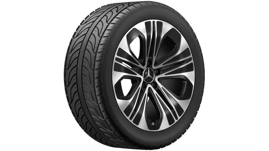 5-Speichen-Rad Schwarz Glanzgedreht, Michelin, e Primacy MO, 275/40 R19 105Y XL, Sommer, Q4402415101500J2022