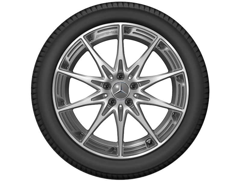 AMG 10-Speichen-Rad, glanzgedreht, AMG GT, 305/35 R20/, tantalgrau, A19240110007Y51