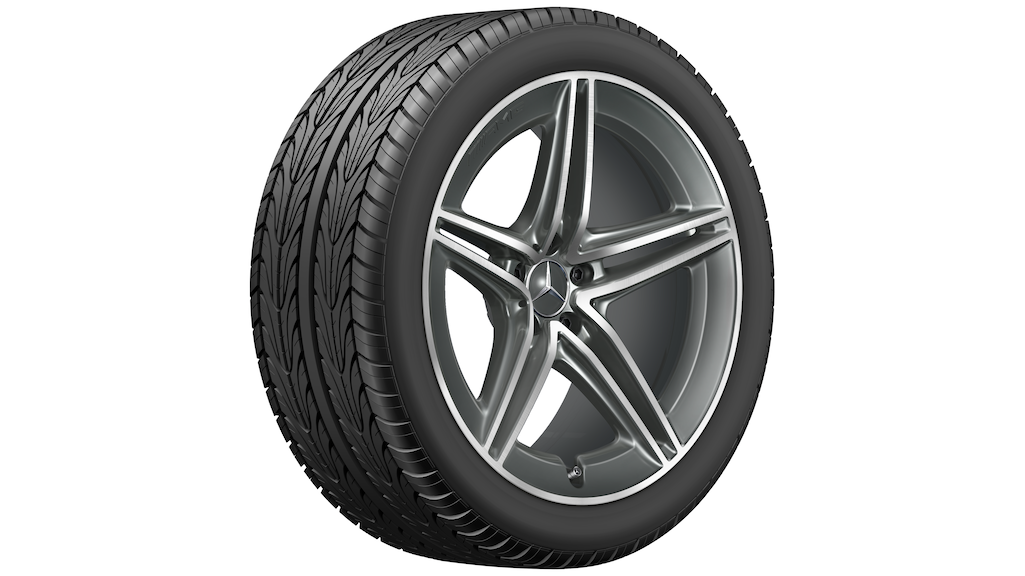 AMG 5-twin-spoke wheel, tantalum gray, Michelin, Pilot Alpin 5 MO1, 265/40 R20 104W XL, winter, Q440141513930G1