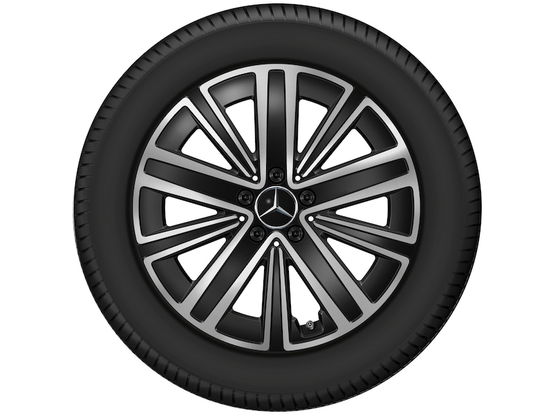 Mercedes-Benz Original Winter-Komplettrad 10-Doppelspeichen Aero schwarz glanzgedreht , Goodyear, UltraGrip Performance 3 MO, 215/60 R18 102 H XL, Winter, Q440301410550 Mercedes-Benz Original Winter-Komplettrad 10-Doppelspeichen Aero schwarz glanzgedreht , Goodyear, UltraGrip Performance 3 MO, 215/60 R18 102 H XL, Winter, Q440301410550