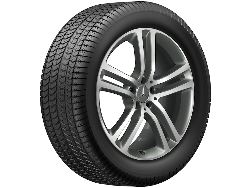 Mercedes-Benz Original Winter-Komplettrad 5-Doppelspeichen grau Himalaya matt glanzgedreht , Continental, WinterContact TS 850 P MO, 275/50 R20 113 V XL, Winter, Q44014111459A Mercedes-Benz Original Winter-Komplettrad 5-Doppelspeichen grau Himalaya matt glanzgedreht , Continental, WinterContact TS 850 P MO, 275/50 R20 113 V XL, Winter, Q44014111459A