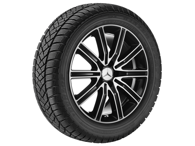 10-spoke wheel, 48.3 cm (19-inch), high-sheen, CLS, 285/30 R19/, black, A21840109027X23