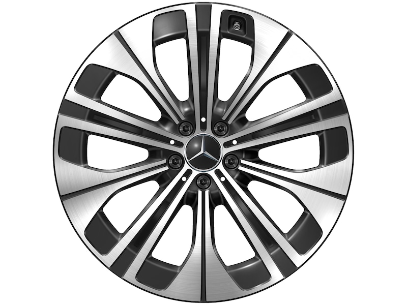 5-Loch-Rad Schwarz Glanzgedreht, Goodyear, Eagle F1 Asymmetric 5 MOE, 275/45 R21 110H XL, Sommer, Q4406714100500J2022