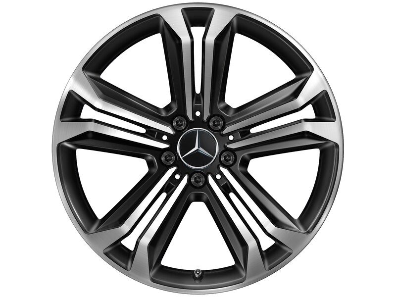 5-twin-spoke wheel, black polished, Pirelli, W SottoZero 3 MO, 255/45 R19 104V XL, winter, Q4401417156100J2022