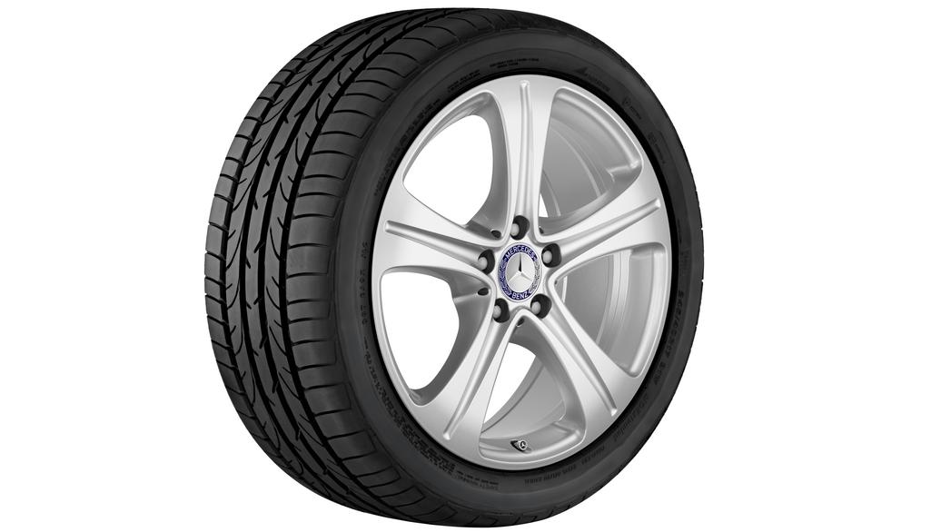 5-Speichen-Rad, E-Klasse, Pirelli, Cinturato P7 MOE, 245/45 R18/100Y, Sommer, Q440641710120