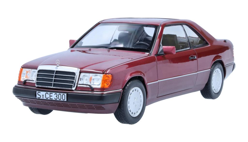 Model car: 300 CE-24 Coupé C124 (1988-1992), almandine red, B66040691 Model car: 300 CE-24 Coupé C124 (1988-1992), almandine red, B66040691